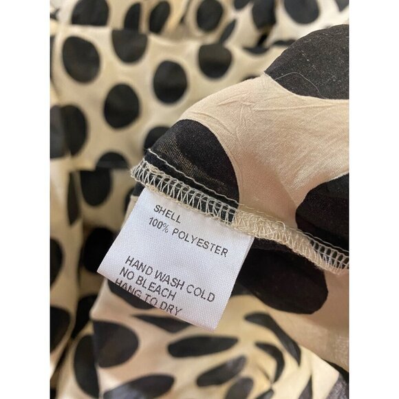 NWT Why Dress Apparel Button Front High Low Short Sleeve Dress - XL - Picture 12 of 13